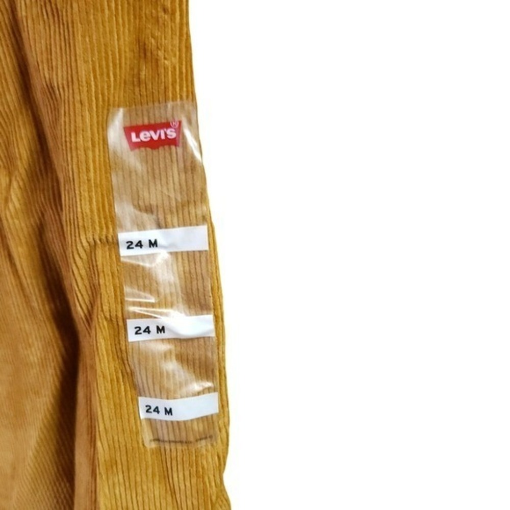 LEVI'S® 94™ Baggy‎ Corduroy Women's Pants Size 24 Camel Tan NWT - Picture 9 of 9